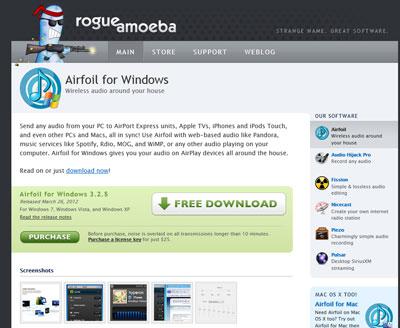 Rogue Amoeba Airfoil Jukebox Software